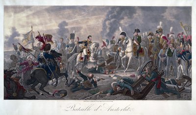 La batalla de Austerlitz el 2 de diciembre de Baron François Pascal Simon Gérard