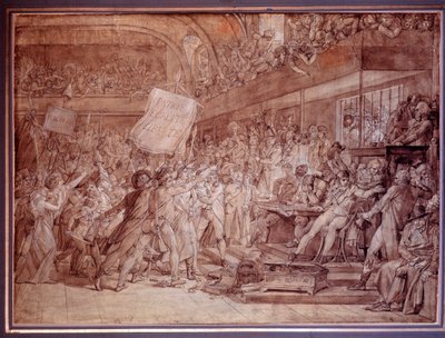 El pueblo de París asalta las Tullerías el 10 de agosto de Baron François Pascal Simon Gérard