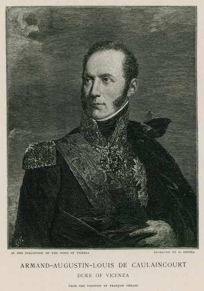 Armand-Augustin-Louis de Caulaincourt de Francois Pascal Simon Gerard