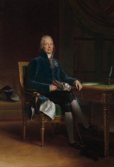 Charles Maurice de Talleyrand Périgord 1754-1838, Príncipe de Bénévent, 1808 de Francois Pascal Simon Gerard