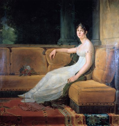 Emperatriz Josefina en Malmaison, c. 1801 de Francois Pascal Simon Gerard