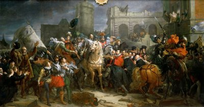Entrada de Enrique IV en París 22 de marzo de 1594 de Francois Pascal Simon Gerard