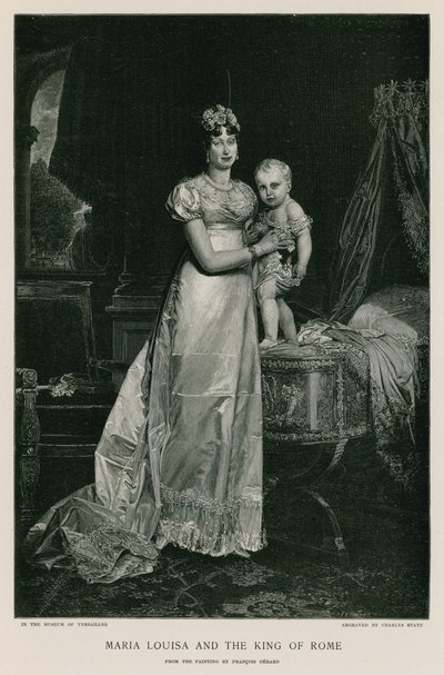 María Luisa y el Rey de Roma de Francois Pascal Simon Gerard