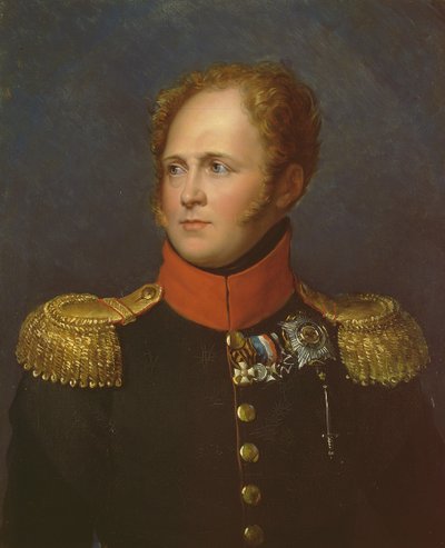 Retrato del Emperador Alejandro I 1777-1825, ca 1814 de Francois Pascal Simon Gerard