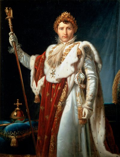 Retrato del emperador Napoleón I Bonaparte de Francois Pascal Simon Gerard