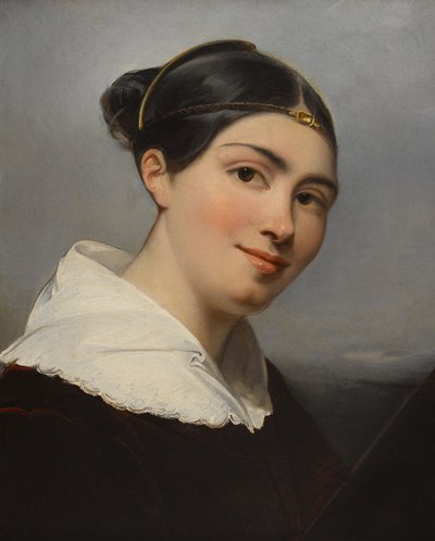 Retrato de Julie Duvidal de Montferrier de Francois Pascal Simon Gerard