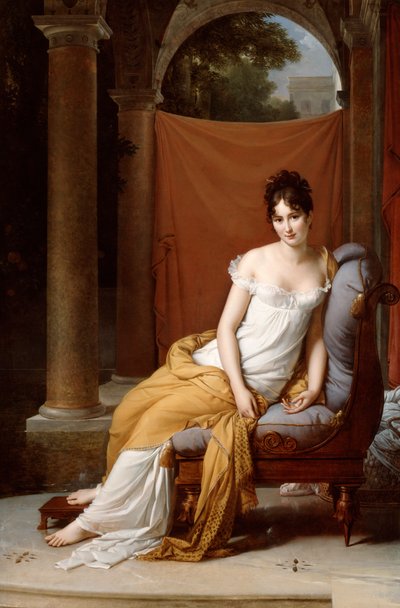 Retrato de Juliette Recamier, 1805 de Francois Pascal Simon Gerard
