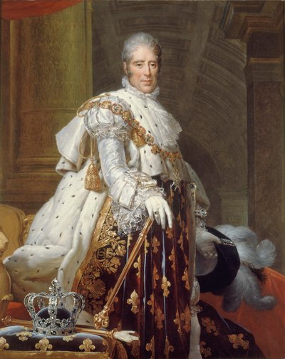 Retrato del Rey Carlos X de Francia de Francois Pascal Simon Gerard