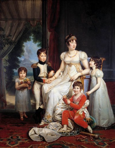 Retrato de Marie-Annonciade, llamada Caroline Bonaparte de Francois Pascal Simon Gerard