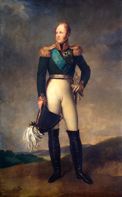 Retrato del Zar Alejandro I de Rusia de Francois Pascal Simon Gerard