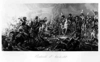 La Batalla de Austerlitz: El General Rapp, Gobernador de Dantzig (1772-1821) Presentando al Príncipe Repnin Derrotado a Napoleón en 1805 de Francois Pascal Simon after Gerard