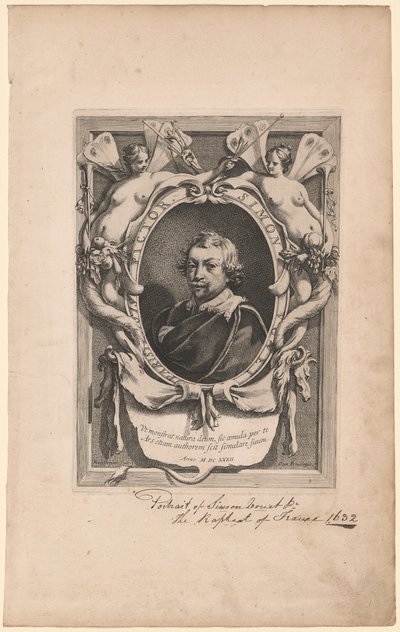 Retrato de Simon Vouet de Francois Perrier