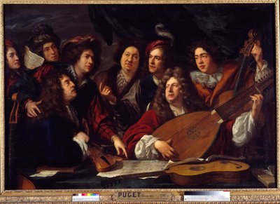 Reunión de músicos de Francois Puget