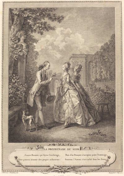 El Paseo Nocturno de Francois Robert Ingouf after Sigmund Freudenberger