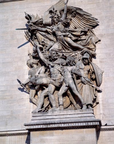 La Marsellesa del Arco de Triunfo de París de Francois Rude