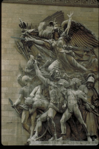 La partida de los Voluntarios de 1792 de Francois Rude