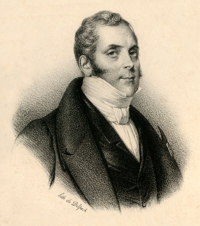 Auber, 1782-1871, c. 1830 de Francois Seraphin Delpech