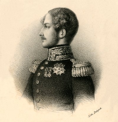 Ferdinand Phillippe. Lis. Cles. Hri. Duque de Orleans - Príncipe Real, 1810-1842, c. 1830 de Francois Seraphin Delpech