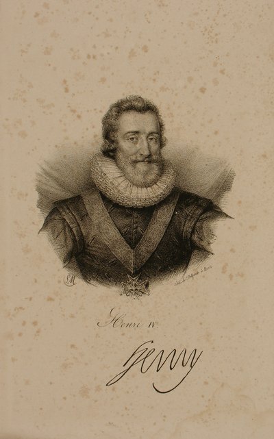 Enrique IV (1553-1610) de Francia de Francois Seraphin Delpech