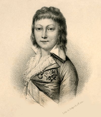 Luis XVII, 1785-1795, c1830 de Francois Seraphin Delpech