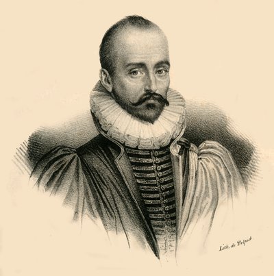 Mel. de Montaigne, 1533-1592, c1830 de Francois Seraphin Delpech