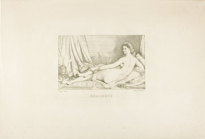 Odalisca de Francois Seraphin Delpech