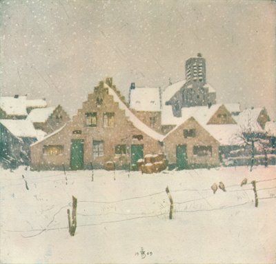 El Invierno, c. 1910 de Francois Simon