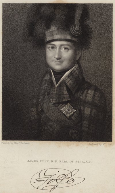 Retrato de James Duff; Conde de Fife de Francois Theodore Rochard