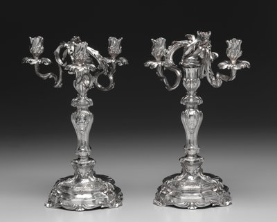 Candelabro, 1757-1758 de Francois Thomas Germain
