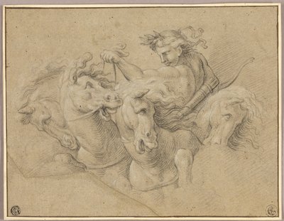 Apolo y sus caballos de Francois Verdier