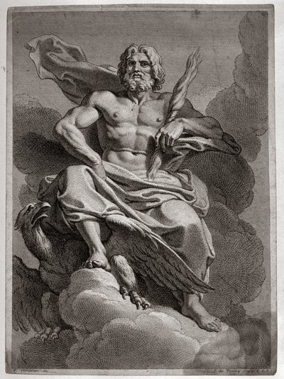 Júpiter (Zeus), por François Verdier (1651 - 1730) de Francois Verdier
