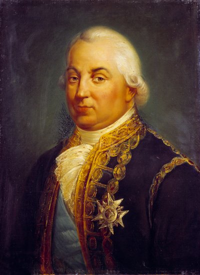 Retrato de Pierre André de Suffren de Saint Tropez, bailío de Suffren (1729-1788) de Francois Vincent Mathieu Latil