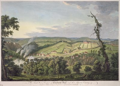 Perspectiva suroeste de Coalbrookdale de Francois Vivares