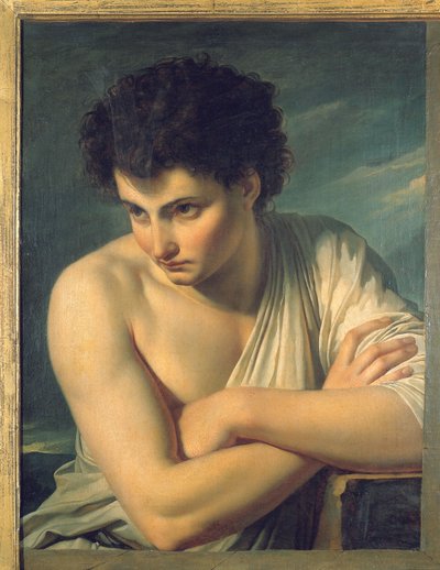 Un joven vestido como un pastor arcadio de Francois Xavier Fabre
