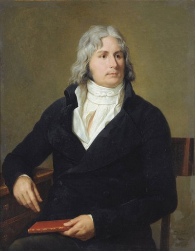 Retrato de Louis-Francois Bertin, llamado Bertin el Viejo de Francois Xavier Fabre