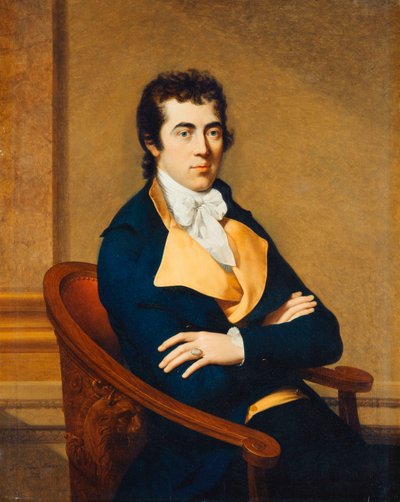 Retrato de Henry Richard Vassall Fox, 3er Lord Holland de Francois Xavier Fabre