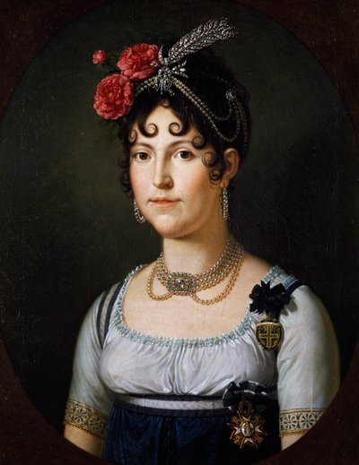 Retrato de María Luisa de España, Duquesa de Lucca de Francois Xavier Fabre
