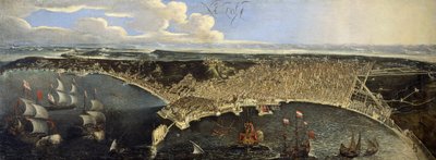 Vista general de Nápoles de Francois de Nome
