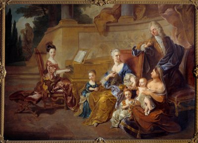 Familia Franqueville de Francois de Troy