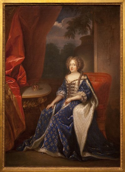 Retrato de María Teresa de Austria, Reina de Francia (1638-1683). Pintura de Francois de Troy (1645-1730), segunda mitad del siglo XVII. Museo de Bellas Artes de Angers. de Francois de Troy