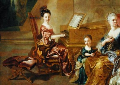 La familia Franqueville, 1711 de Jean François de Troy