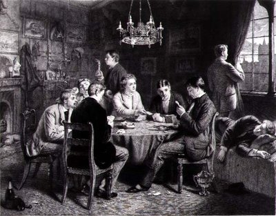 Reverie - Una Voz desde Lejos, grabado por Robert W. Macbeth (1848-1910) publicado por Thomas McLean de Frank (after) Dicksee