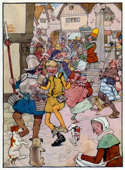 Ilustración para The Story of Tom The Piper