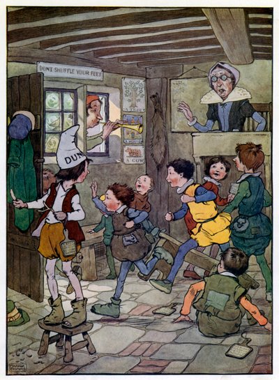 Ilustración para La historia de Tom el hijo del flautista de Frank Adams