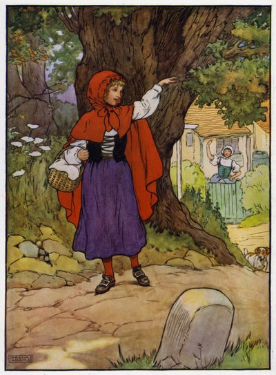 Caperucita Roja de Frank Adams