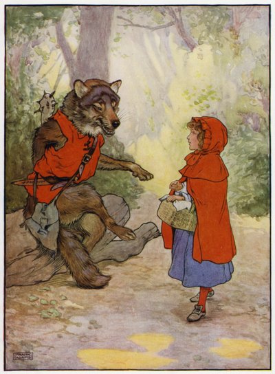 Caperucita Roja de Frank Adams