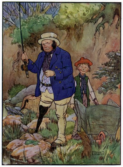 Tres pescadores alegres de Frank Adams