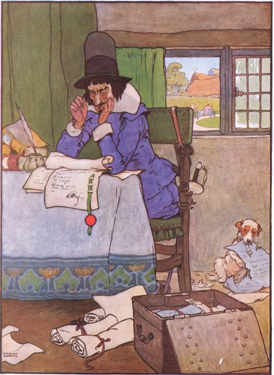 Cuando por su riqueza, ideó deshacerse de ambos, años 1930 de Frank Adams