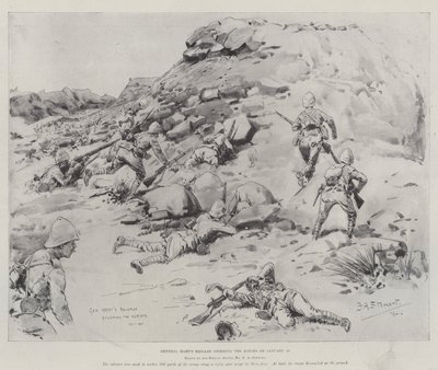La Brigada del General Hart asaltando los Kopjes el 20 de enero de Frank Algenon Stewart