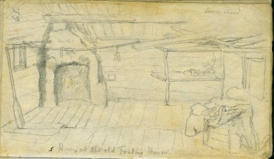 Habitación en la antigua casa de comercio, 1851 de Frank Blackwell Mayer